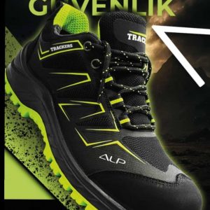 Trackers İş Ayakkabısı No.44 Siyah-Sarı